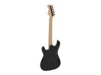 Dimavery ST-312 E-Guitar, black/black