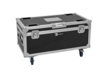 Roadinger Flightcase 4x AKKU Multiflood IP 8x10W RGBW Wash CRMX with charging function