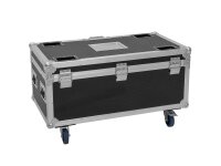 Roadinger Flightcase 4x AKKU Multiflood IP 8x10W RGBW Wash CRMX with charging function