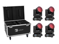 Futurelight Set 4x EYE-740 MK2 + Case with wheels