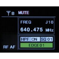 DAP-Audio EDGE EBS-2, Kabelloses Doppel-Beltpack-Set, Funkmikrofonanlage mit 2 Gürtelsendern/Headsets, 610-670 MHz