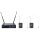 DAP-Audio EDGE EBS-2, Kabelloses Doppel-Beltpack-Set, Funkmikrofonanlage mit 2 Gürtelsendern/Headsets, 610-670 MHz