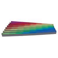 Showtec Black Cover für Octostrip FLEX, 1m, Frosteffekt