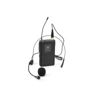 Omnitronic PORTY-8A Bodypack + Headset Microphone 863.1MHz