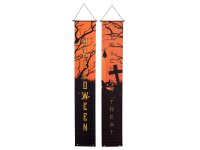 Halloween Banner, Geisterhaus, 2er-Set, 30x180cm