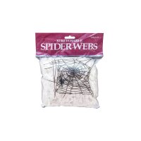 Halloween Spinnennetz weiß 50g