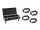 Eurolite Set 4x LED PLL-576 CW/WW Panel + Case with wheels