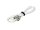 Eurolite DMX cable XLR 3pin 1m white