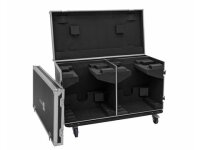 Roadinger Flightcase 2x DMH-640 with wheels