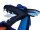 Halloween Aufblasbare Figur Drache, 208cm