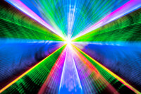 Laserworld PL-70.000RGB IP65, ShowNET, Weißlichtlaser, 70.000mW (70 Watt), ILDA