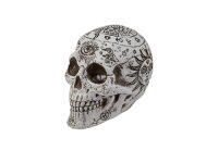 Halloween Skull, mystical, 12x10x18cm