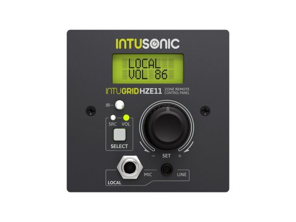 Intusonic HZE11 Zone Remote Control Panel