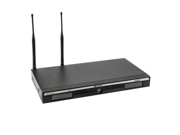 Relacart UR-260D 2-Kanal-UHF-Empfänger 522-554 MHz