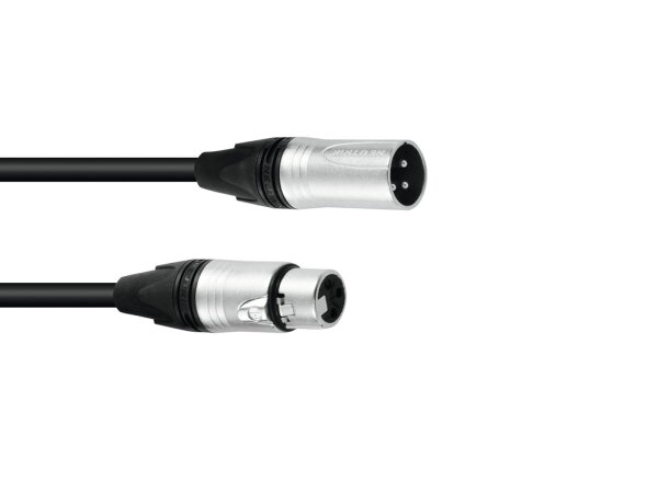 Sommer-Cable XLR cable 3-pin 6m bk Neutrik