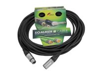 Sommer-Cable XLR cable 3-pin 6m bk Neutrik