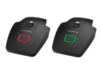 VERLEIH: Sennheiser ME 36 Tischmikrofon mit MZH 3042 Schwanenhals und MAT 133-S B Tischfuß, im Doppelkoffer, Tagesmietpreis/Stück