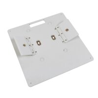 Briteq BTI-Akkupole white, 4x 5 Watt LED Spot 3000K warmweiß, 25°, Beleuchtung für Messestände/Ausstellungsräume/Produktpräsentationen, IP65