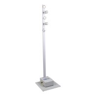 Briteq BTI-Akkupole white, 4x 5 Watt LED Spot 3000K...