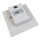 Briteq BTI-Akkupole white, 4x 5 Watt LED Spot 3000K warmweiß, 25°, Beleuchtung für Messestände/Ausstellungsräume/Produktpräsentationen, IP65