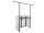 Omnitronic Set Compact Mobile DJ Stand incl. Cover + Extension Frame