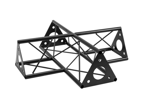 Decotruss SAC-41 Kreuzung 4-Wege, schwarz
