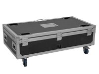 Roadinger Flightcase 8x AKKU IP Pixel Tube 360° PRO CRMX with charging function and wheels