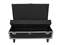 Roadinger Flightcase 8x AKKU IP Pixel Tube 360° PRO CRMX with charging function and wheels