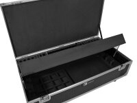 Roadinger Flightcase 8x AKKU IP Pixel Tube 360° PRO CRMX with charging function and wheels