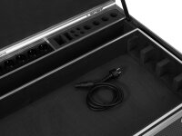 Roadinger Flightcase 8x AKKU IP Pixel Tube 360° PRO CRMX with charging function and wheels