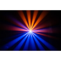 JB Systems Vector Scan, 100 Watt LED, mot. Fokus, Prisma, 7 rot. Gobos + offen, 8 Farben + offen