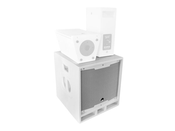 Omnitronic MAXX-1206DSP 2.1 Active Subwoofer 12" white