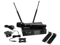 Omnitronic UHF-601 1-Kanal Funkmikrofon-System 823-832/863-865 MHz