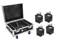 Eurolite Set 4x AKKU IP UP-4 QCL Spot QuickDMX MK2 +...