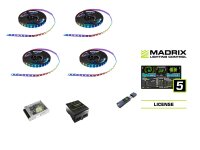 Eurolite Set Pixel Strip RGB inkl. Madrix Start