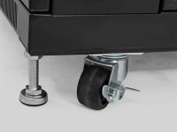 Roadinger SSC-20 Stahlschrank mit Glastür 20HE