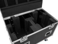 Roadinger Flightcase Highline 2x DMH-380 with wheels