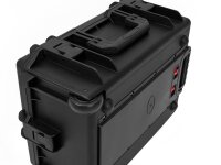 Roadinger Plastic Case for 8x AKKU Flat Light with Trolley