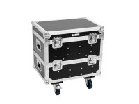 Roadinger Flightcase 8x IP PIX Strobe RGB CW+WW mit Rollen