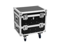 Roadinger Flightcase 8x IP PIX Strobe RGB CW+WW mit Rollen