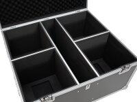Roadinger Flightcase 4x THA-100F MK3 mit Rollen