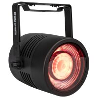 Showtec Titan Strobe 200 FX, 200 Watt LED Strobe Pod mit RGBW LED-Ringeffekt