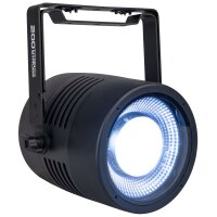Showtec Titan Strobe 200 FX, 200 Watt LED Strobe Pod mit RGBW LED-Ringeffekt