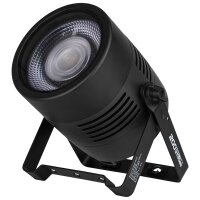 Showtec Titan Strobe 200 FX, 200 Watt LED Strobe Pod mit RGBW LED-Ringeffekt