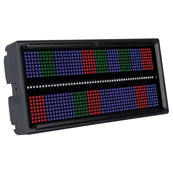Showtec Titan Strobe 1000 FX, 1000 Watt LED-Stroboskop mit RGB-LED-Sektionseffekten