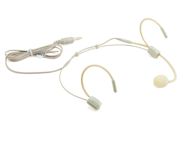 Omnitronic FAS Kopfbügelmikrofon für Taschensender (kardioid)