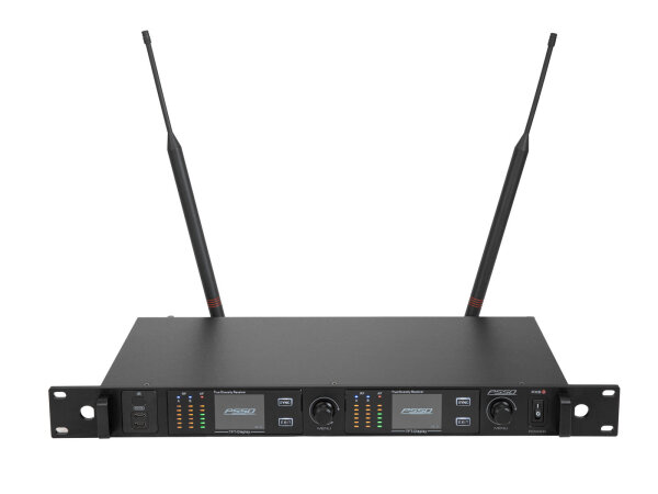 PSSO PXS TWO 2-Kanal True Diversity Empfänger 640-690 MHz