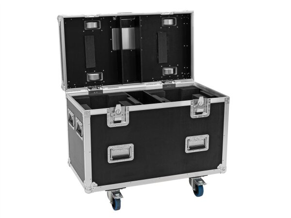 Roadinger Flightcase PRO 2x DMH-190
