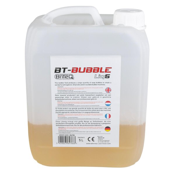 Briteq BT-BUBBLELIQ5, Seifenblasenkonzentrat