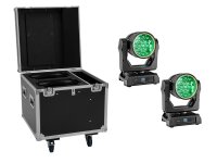 Eurolite Set 2x LED IP TMH-W285 Hypno Moving Head Wash +...